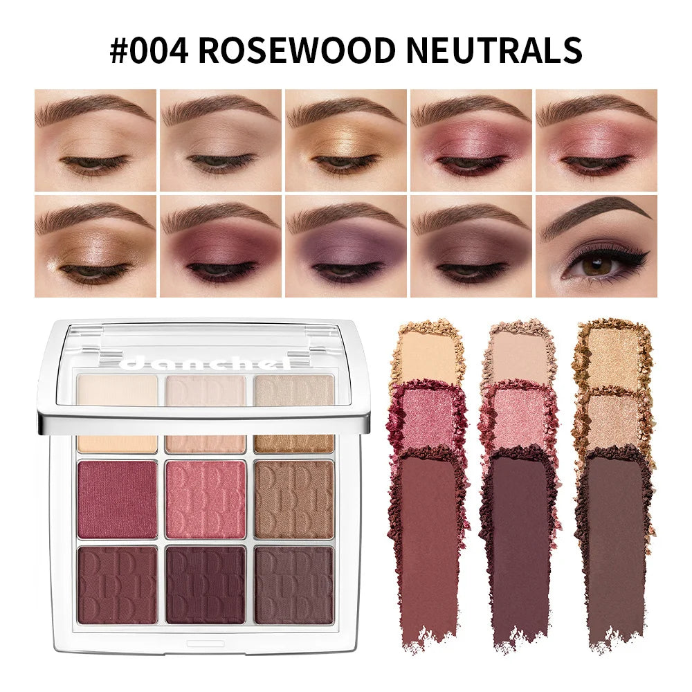 9-Shade Matte and Shimmer Eyeshadow Palette