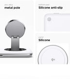 2-in-1 Magnetic Wireless Charging Station for iPhone and Earphones
