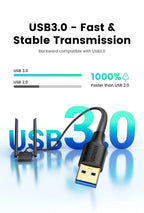 AX1800 Wi-Fi 6 USB 3.0 Dual-Band Wireless Adapter for PC and Laptop