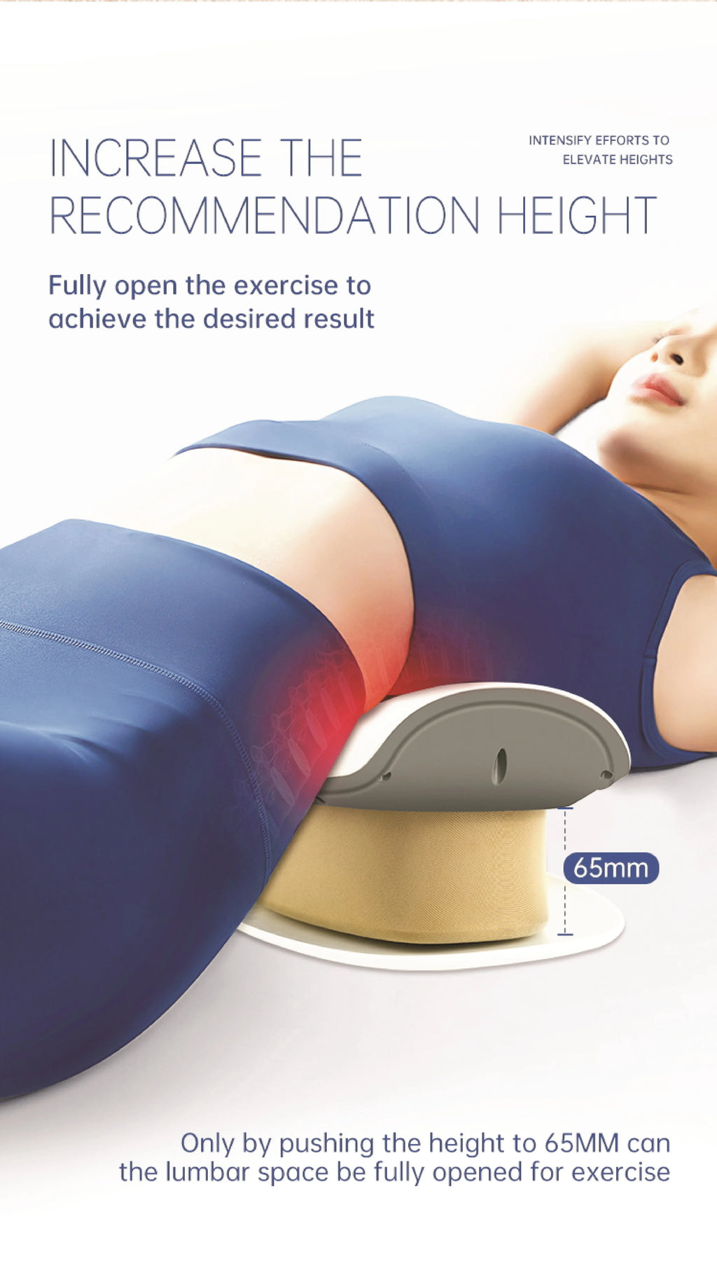 Electric Lumbar Traction Device for Back Pain Relief