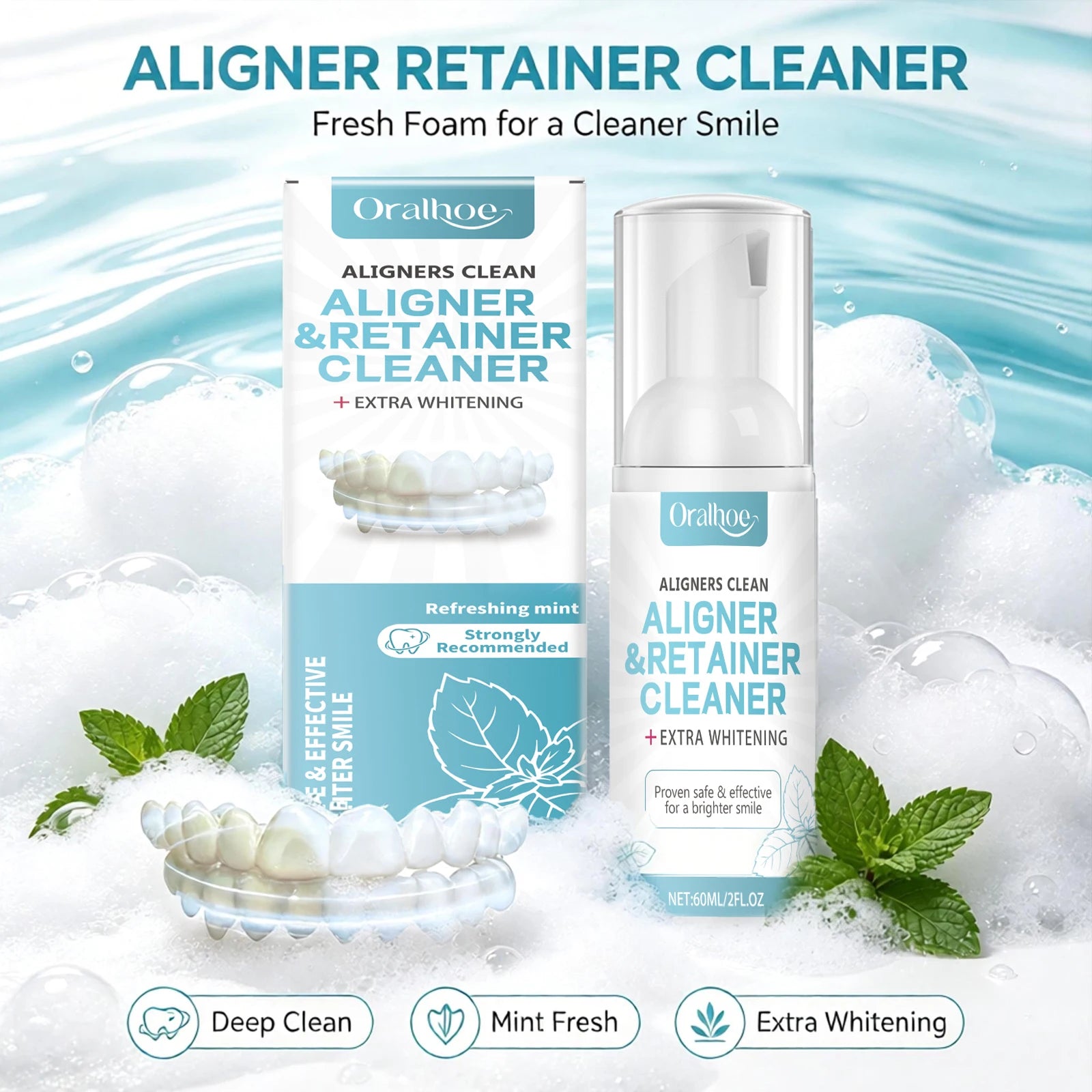 Foaming Aligner and Retainer Cleaner - 4