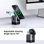 2-in-1 Qi2 15W Magnetic Wireless Charging Stand