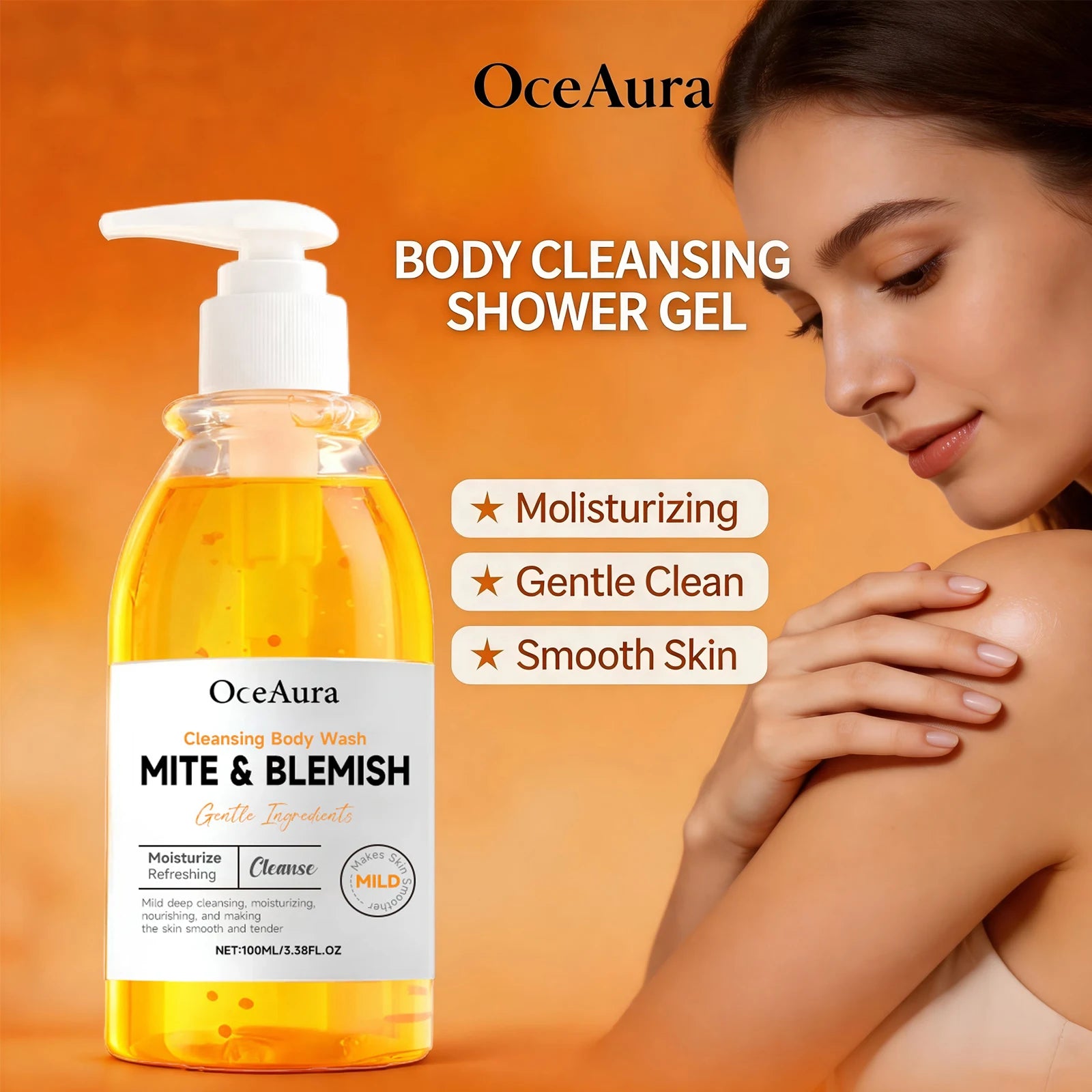 Anti-Mite and Acne Control Cleansing Body Wash - 4