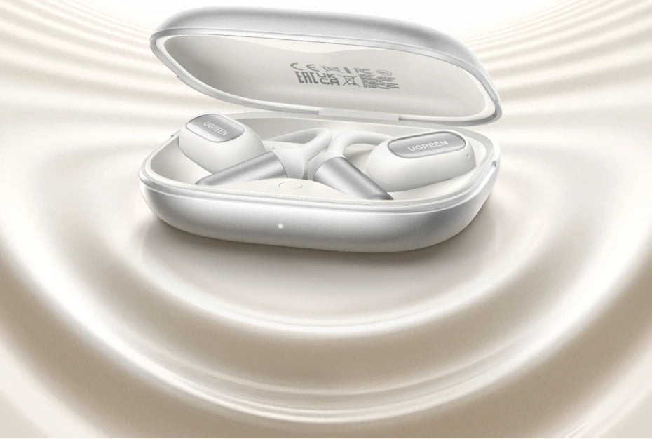 Open-Ear Wireless Bluetooth Sport Earbuds with Charging Case