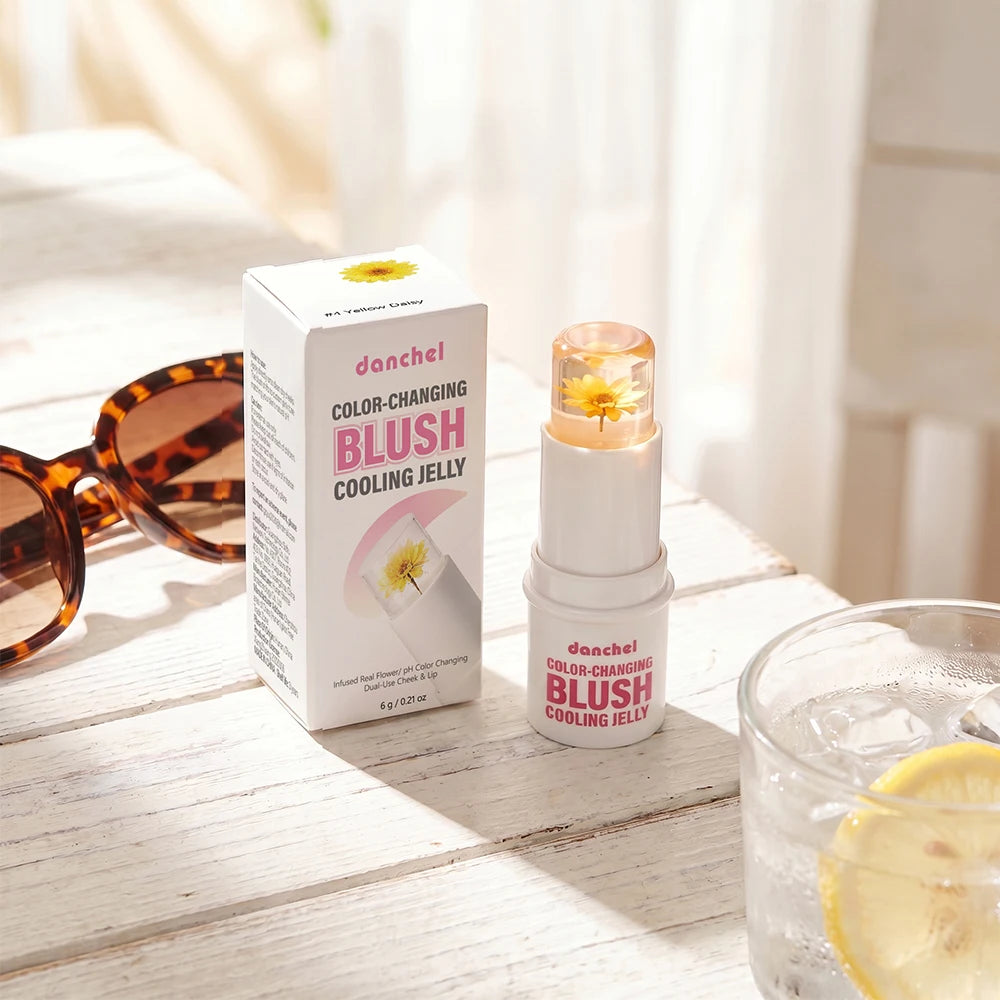 pH Adaptive Color-Changing Jelly Blush for Lips, Cheeks and Eyes