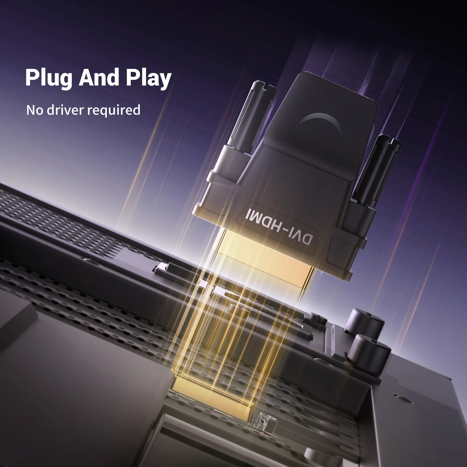 Bidirectional DVI to HDMI Adapter Converter - 5