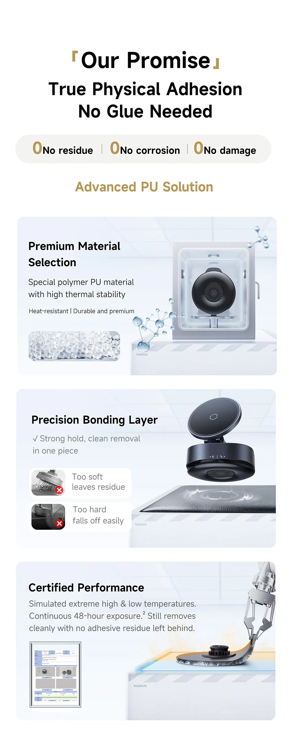 Magnetic Suction Cup Car Phone Mount with 720° Adjustable Rotation - 13