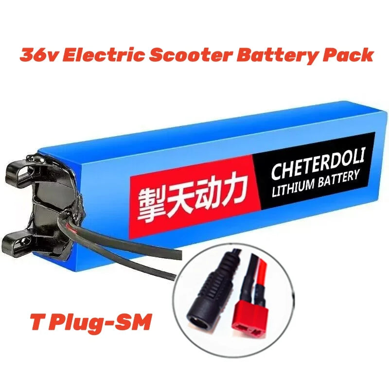 36V 10Ah Lithium Battery Pack for Electric Scooters and E-Bikes