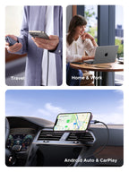 100W USB-C to USB-C Fast Charging Cable for Laptops and Smartphones