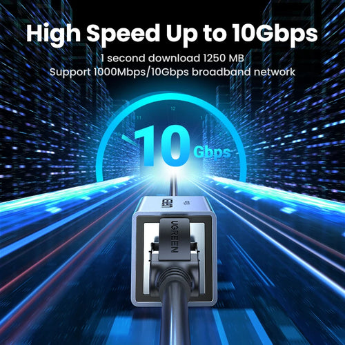 10Gbps RJ45 Ethernet Cable Extender Adapter