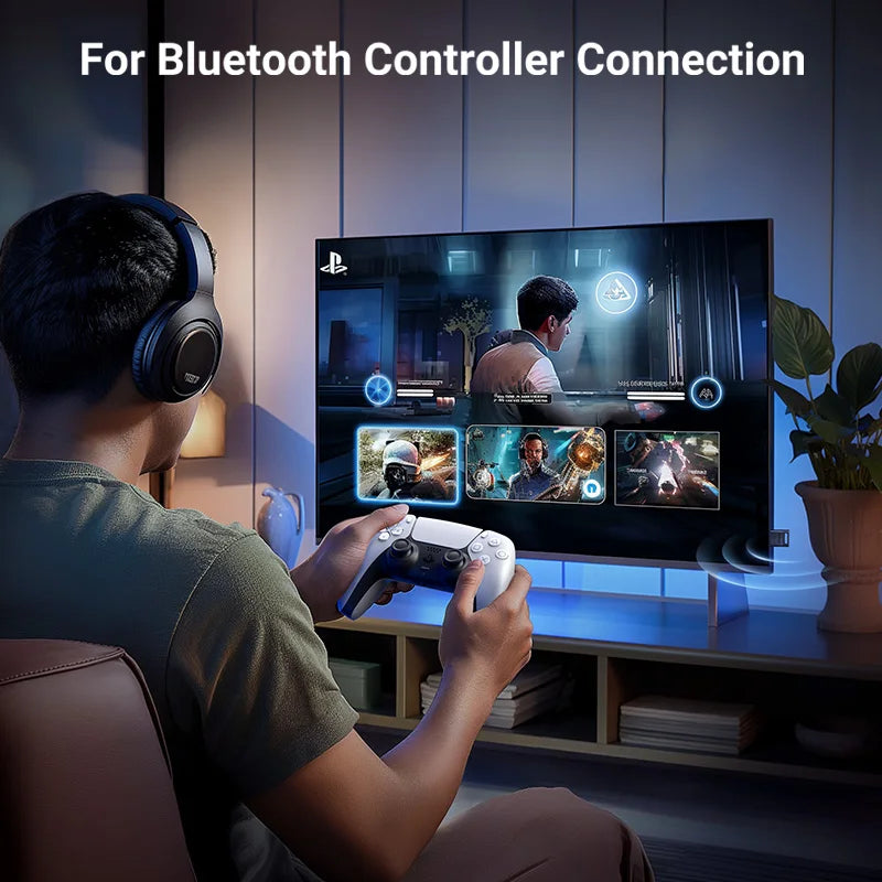 Bluetooth 5.3 USB Adapter for PC and Laptop