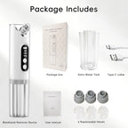 Hydrating Pore Vacuum Blackhead Remover with 6 Suction Heads