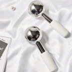 Stainless Steel Cooling Facial Globes for Puffiness and Skincare