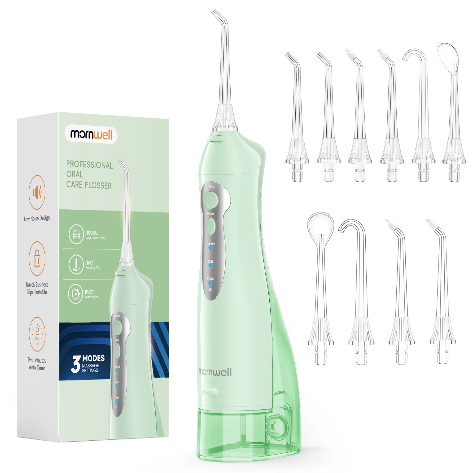 Portable Rechargeable Oral Irrigator Water Flosser - 23