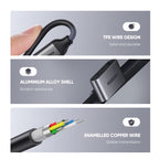 USB-C to 3.5mm Headphone and Charging Adapter