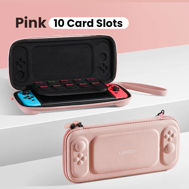 Protective Carrying Case for Nintendo Switch, OLED, and Lite