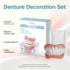 Cosmetic Denture Set for Instant Smile Enhancement