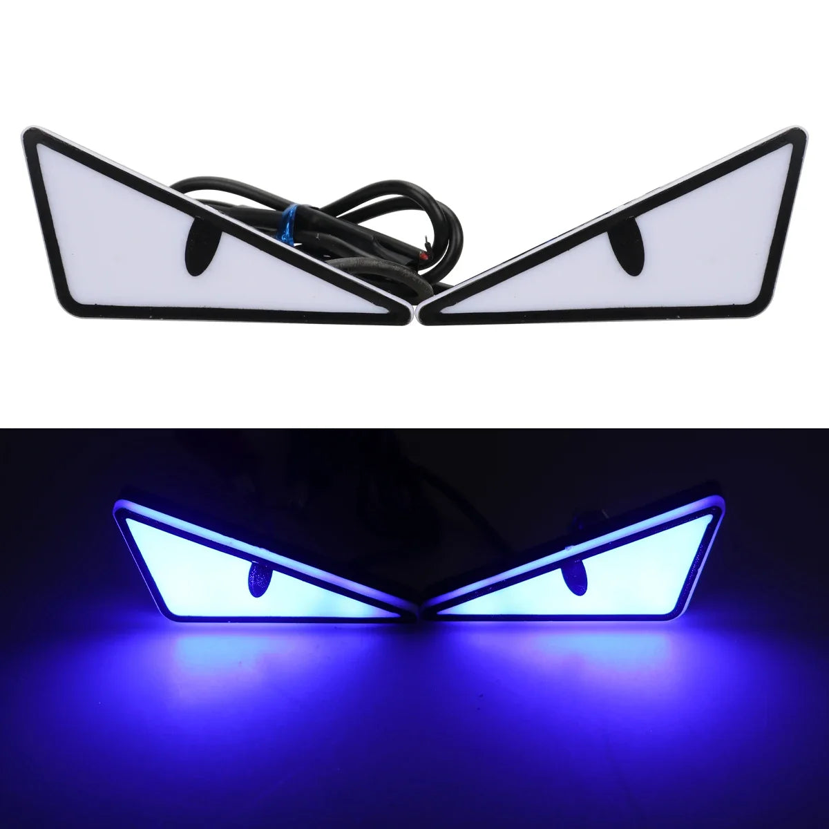 12V LED Devil Eye Atmosphere Lamps for Cars and Motorcycles