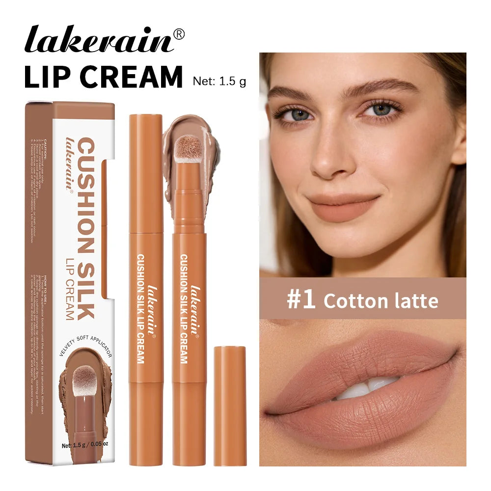 2-in-1 Cushion Lip Cream and Cheek Blush - 27