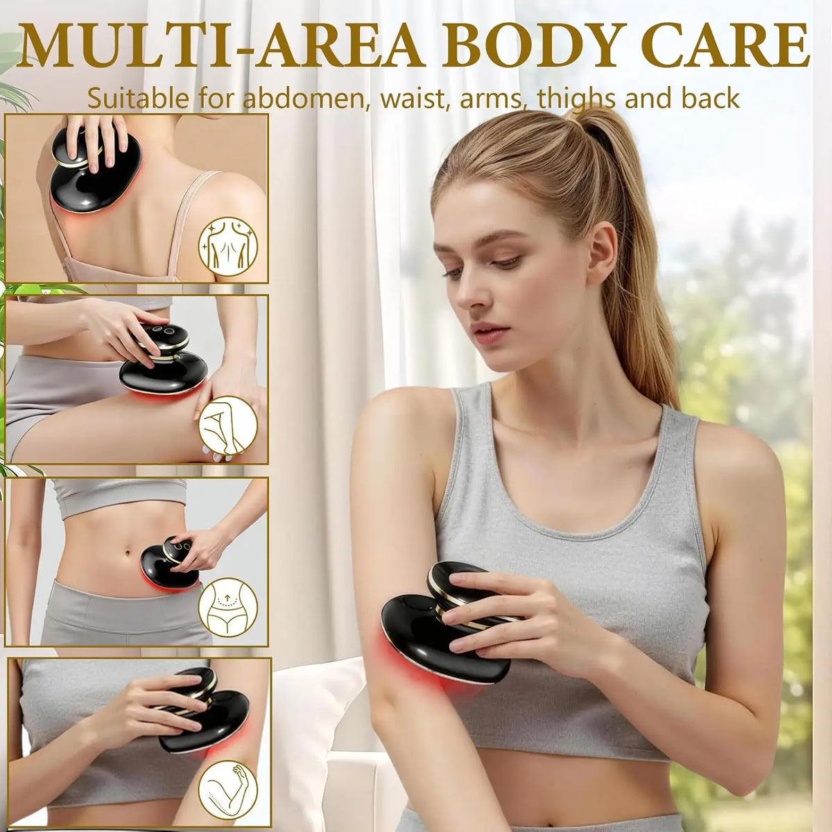4-in-1 LED Body Sculpting and Cellulite Massager
