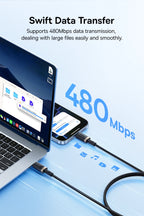 240W USB-C to USB-C Fast Charging and Data Sync Cable