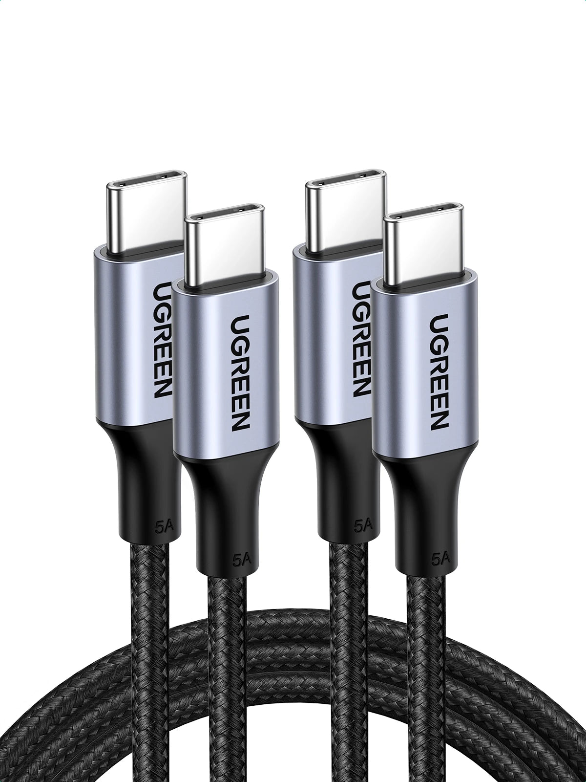 100W USB-C to USB-C Fast Charging Cable for Laptops and Smartphones - 22