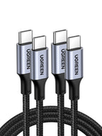 100W USB-C to USB-C Fast Charging Cable for Laptops and Smartphones