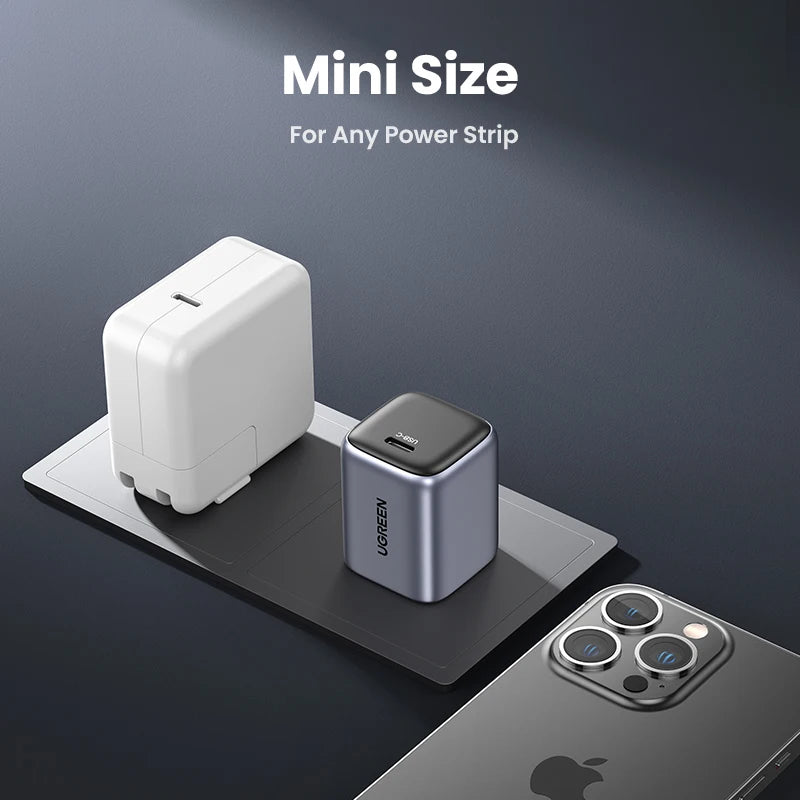 20W GaN USB-C Fast Wall Charger for Smartphones - 6