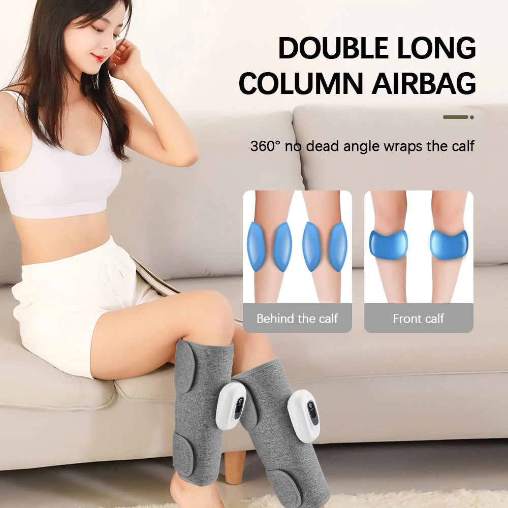 Wireless Air Compression Leg Massager for Muscle Recovery