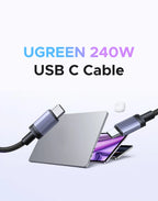 240W USB-C to USB-C Fast Charging and Data Sync Cable