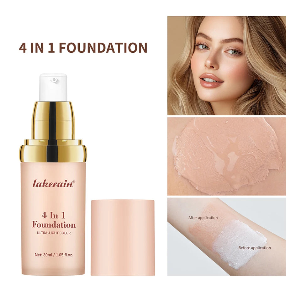 Color-Changing 4-in-1 Moisturizing Foundation with SPF 30