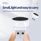 5V USB LED Mini Ambient Atmosphere Light for Car Home and Office