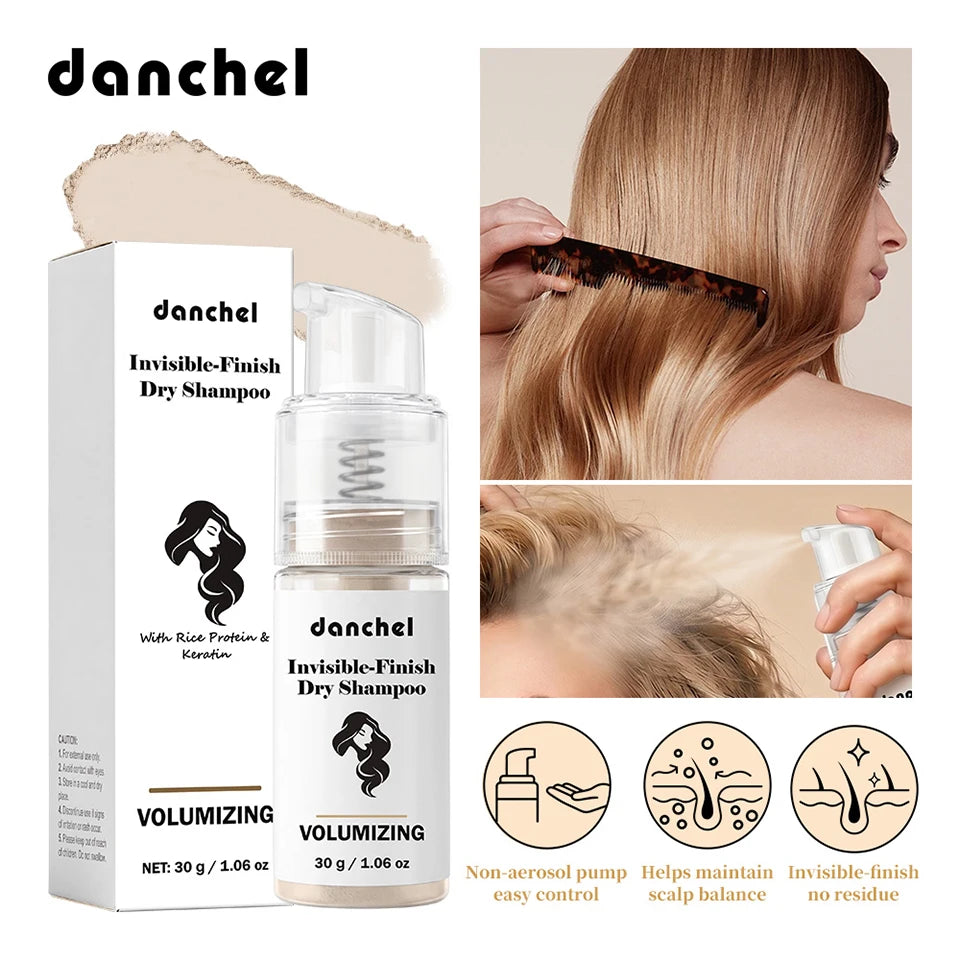 Volumizing Dry Shampoo Powder for Instant Oil Absorption - 7