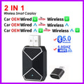 2 in 1 Wireless CarPlay and Android Auto Adapter Bluetooth 5.3 WiFi