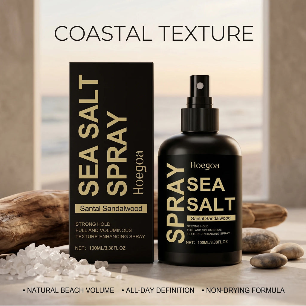 Sea Salt Texturizing Hair Spray for Volumizing and Strong Hold