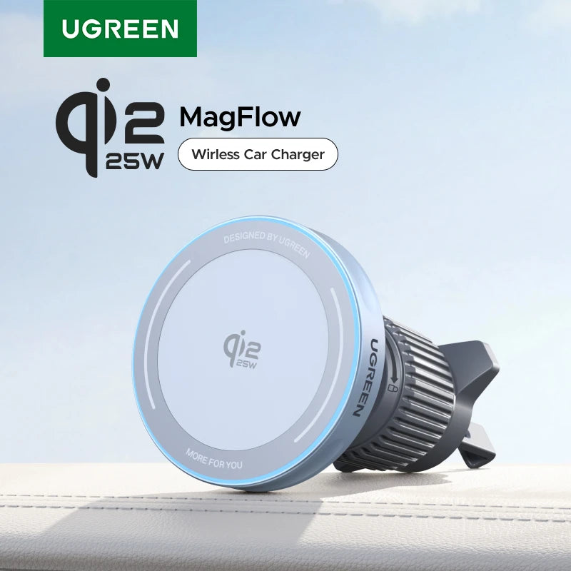 Magnetic Wireless Car Charger for iPhone