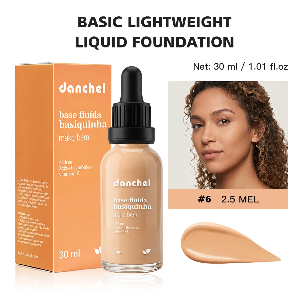 Lightweight Matte Liquid Foundation for Pore Minimizing