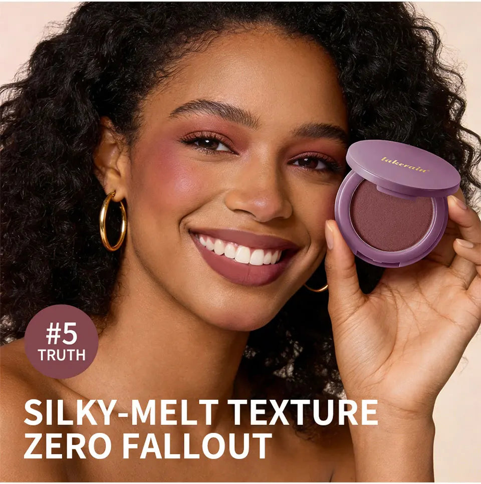 Matte Cream-to-Powder Bouncy Blush for Natural Flush