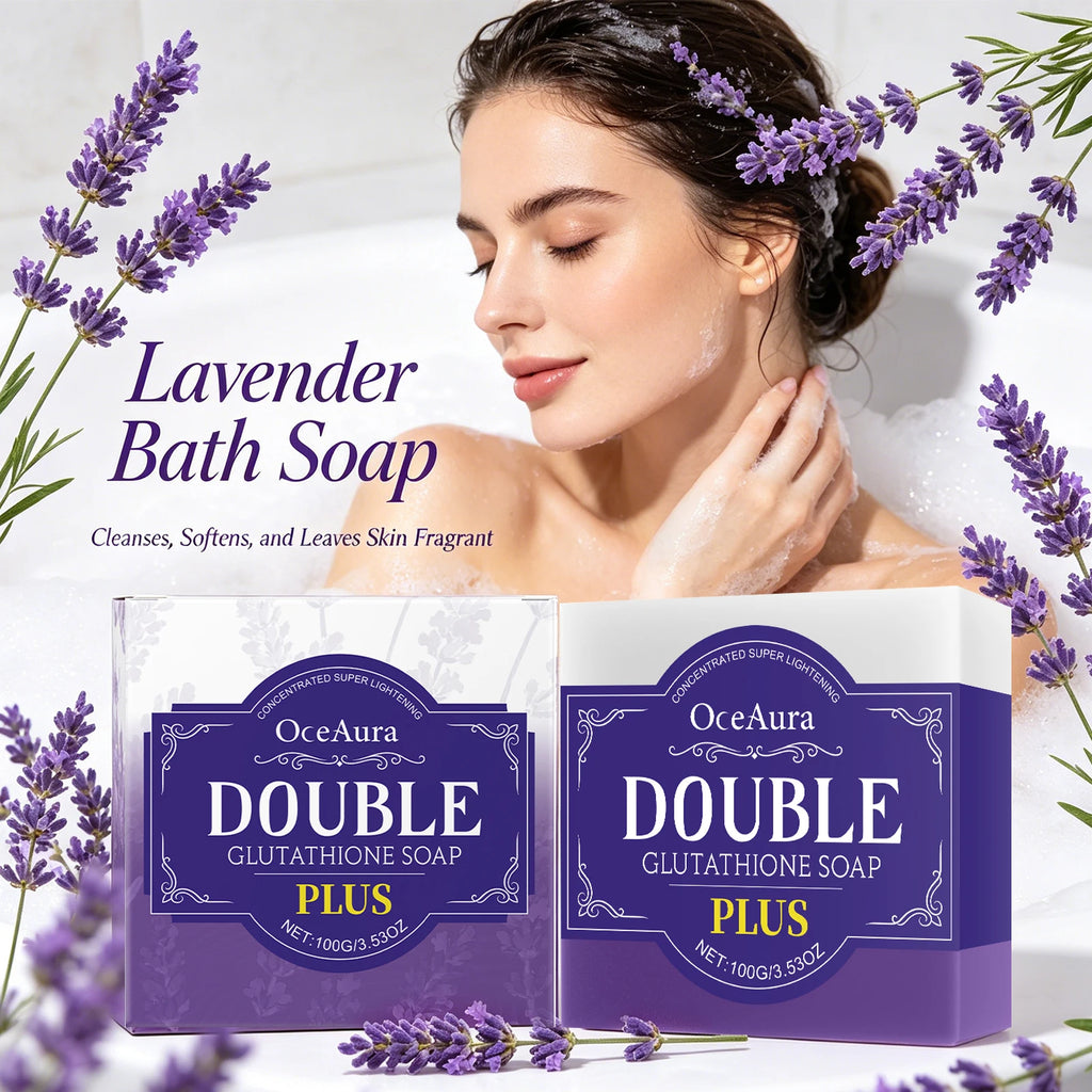 Lavender Cleansing Soap Bar for Oil Control and Soft Skin