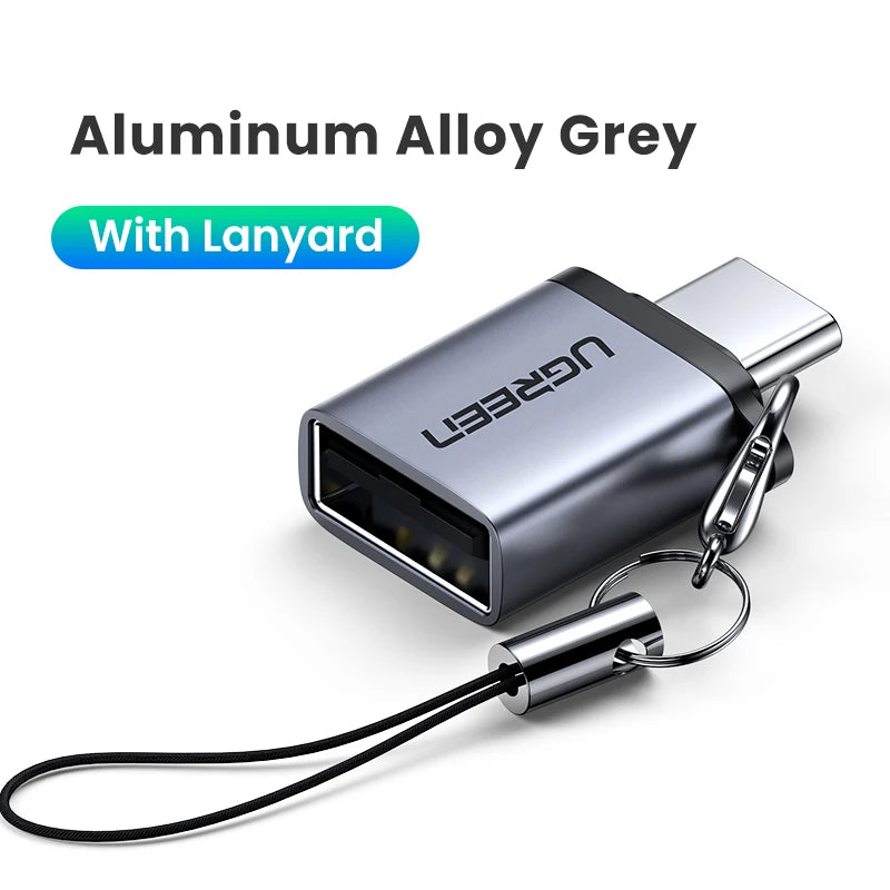 USB-C to USB 3.0 OTG Adapter for Smartphones and Laptops