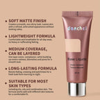 Long-Lasting Velvet Matte Liquid Foundation