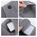 Electric Heating Waist Belt and Hand Warmer