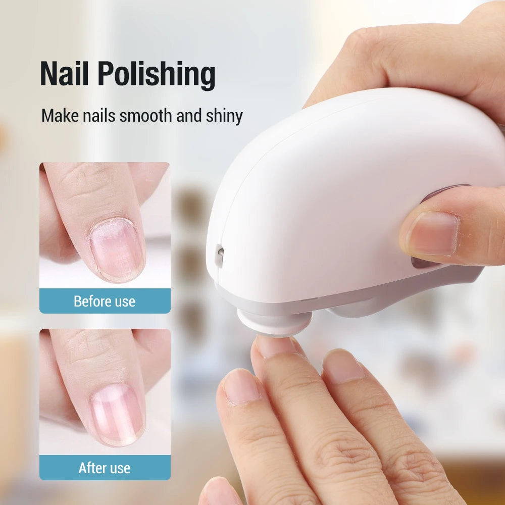 Electric Automatic Nail Clipper and Trimmer with Built-in Light - 11