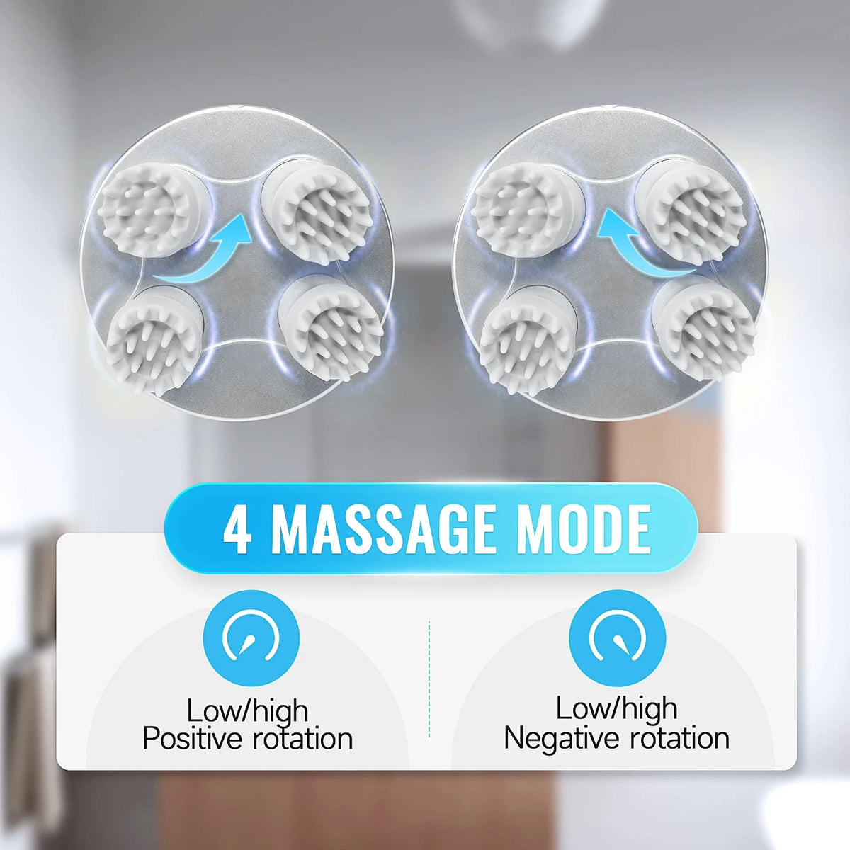 Electric Scalp and Full Body Deep Tissue Massage Tool