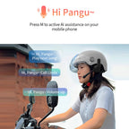 Bluetooth 5.3 Motorcycle Helmet Headset Waterproof Hands-Free Earphone