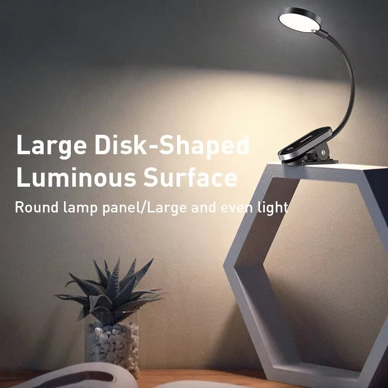 Rechargeable LED Clip-On Desk Lamp for Reading and Bedside - 2
