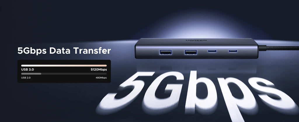 9-in-1 USB-C Docking Station with Dual 4K 60Hz HDMI Ports