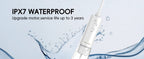 Portable Electric Water Flosser and Scalp Massager Set