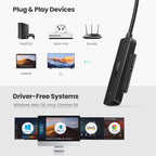 USB 3.0 to SATA Adapter for 2.5-Inch Hard Drives and SSDs