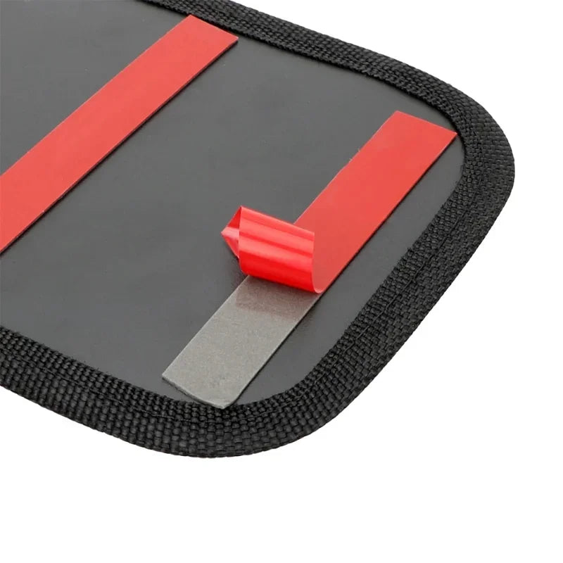Adhesive Mesh Car Interior Storage Pocket for Phones and Accessories